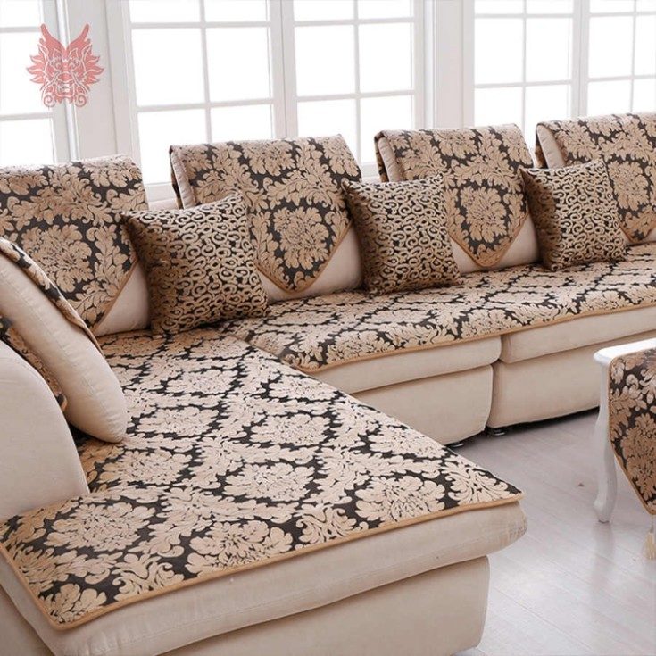 (+80 фото) Накидки на диван и кресло: виды, как выбрать