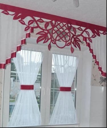 ажурный ламбрекен