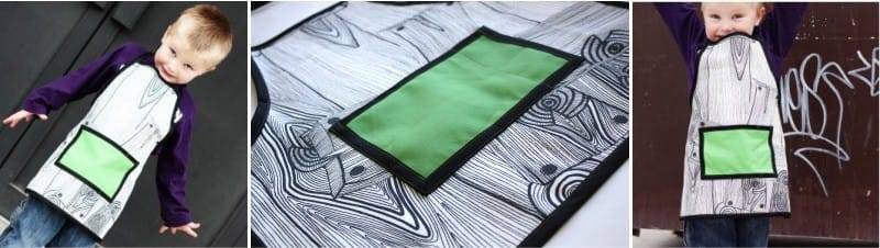 Выкройка красивого фартука для кухни для кухни своими руками