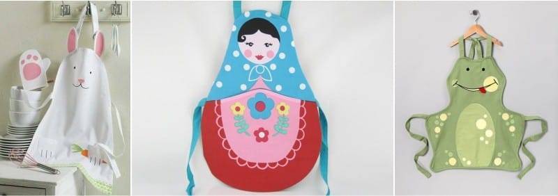 Выкройка красивого фартука для кухни для кухни своими руками