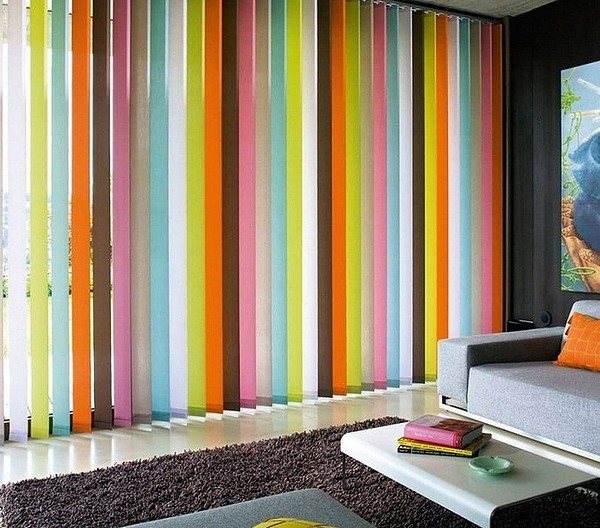 Длина вертикальных жалюзи мож