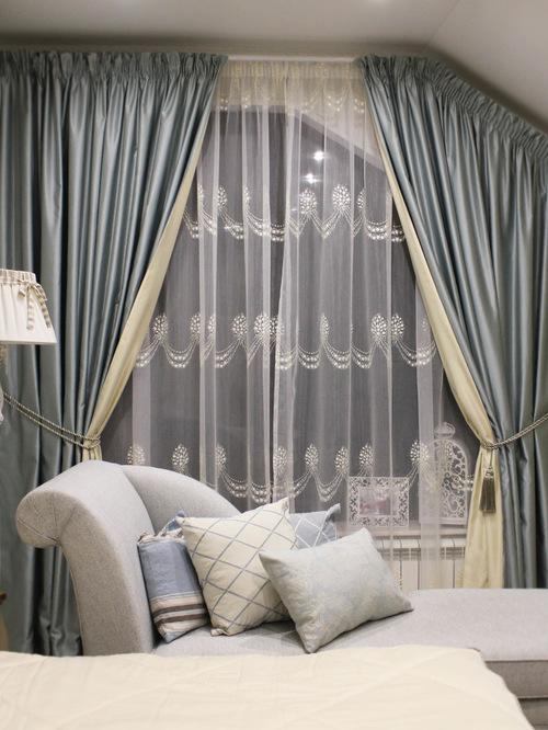 Двойные шторы, двухслойные занавески, их виды и способы комбинирования