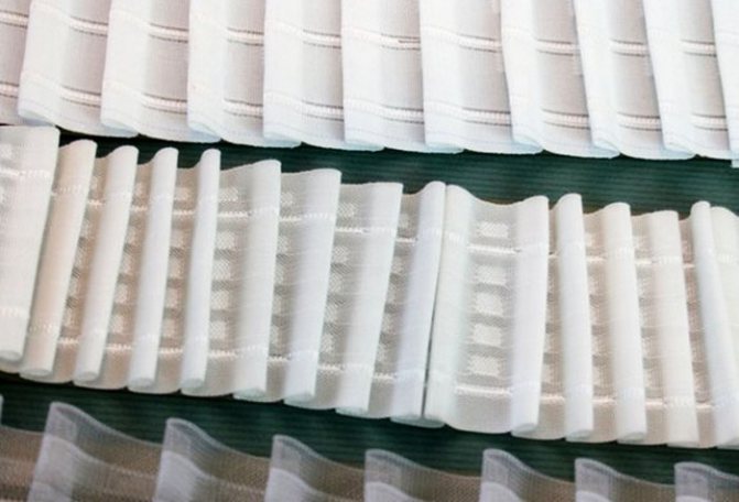 как пришить шторную ленту фото