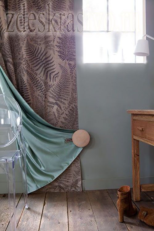 Прихваты для штор – практичный и стильный аксессуар в современном интерьере, оригинальные держатели: разновидности и стилевые решения