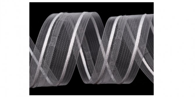 Какая шторная лента лучше для тюли: как выбрать?