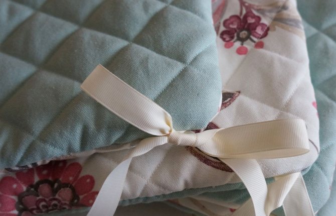 Подушки для стульев: своими руками, пошаговая инструкция выкройки