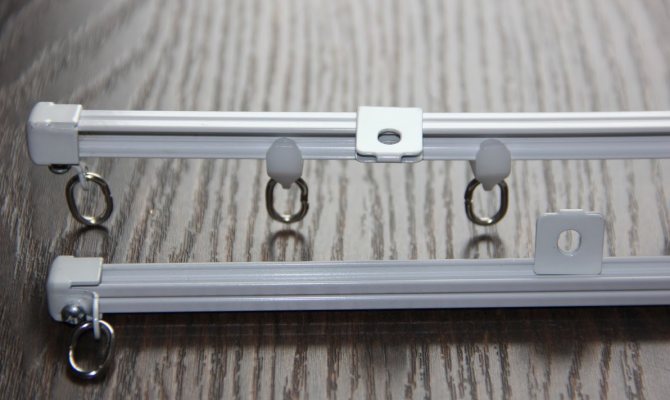 Монтаж гибких штор