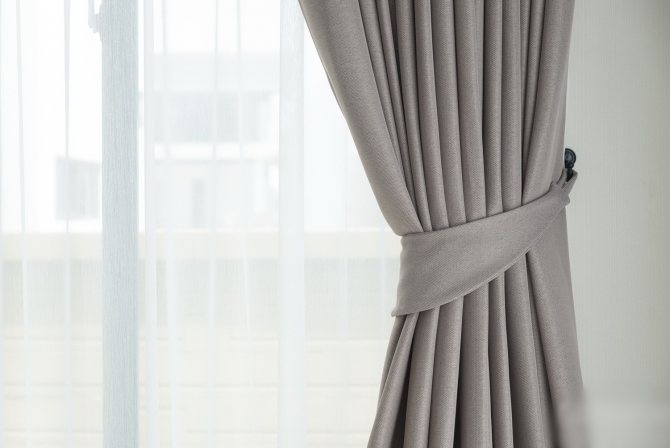 Подхваты для штор: фото в интерьере, как сшить своими руками, выкройки