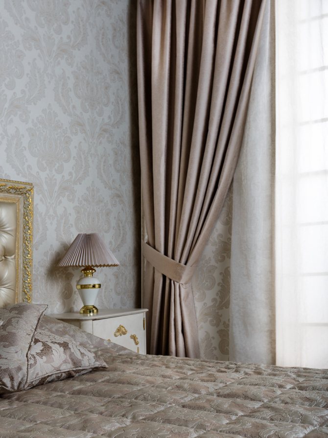 Подхваты для штор: фото в интерьере, как сшить своими руками, выкройки