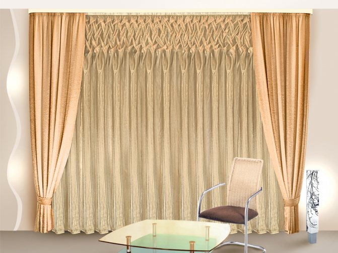 Сколько нужно шторной ленты на тюль?