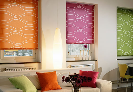 Яркие жалюзи