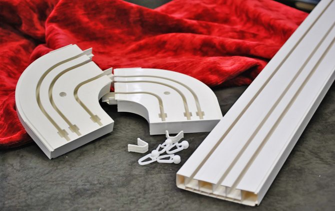 устройство профильного карниза