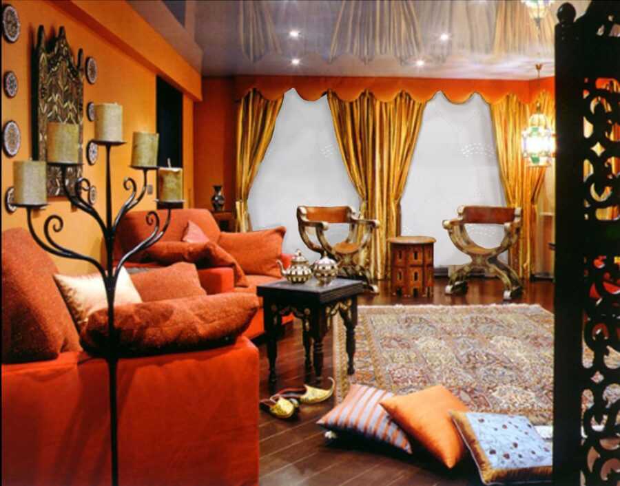 Шторы к желтым обоям какой цвет подойдет в спальню, гостиную