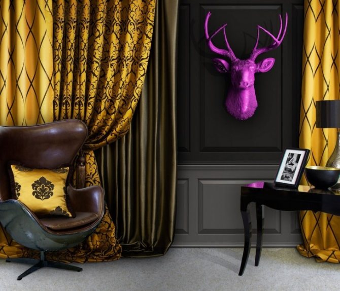 Желтые шторы - фото идеальных примеров необычных сочетаний и стильных идей применения