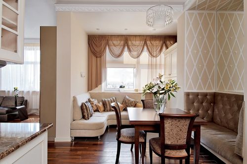 Гостевой уголок в гостиной