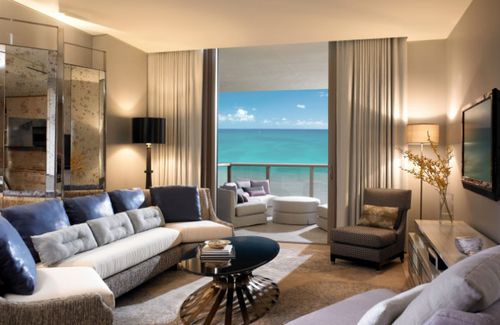 Бежевые обои в интерьере