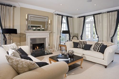 Шторы к бежевым обоям: какие подобрать по цвету