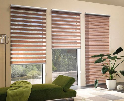 Рулонные шторы день-ночь