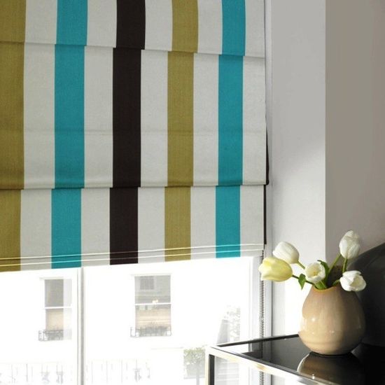 Как сшить римскую штору