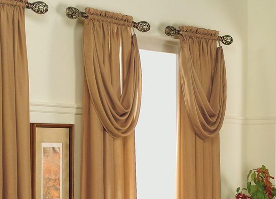 Круглый карниз для штор