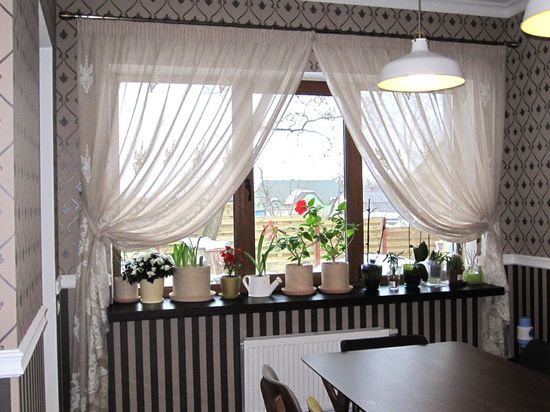 Новинки штор для кухни