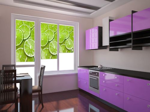 Рулонные шторы с фотопечатью на пластиковые окна - фото идеи