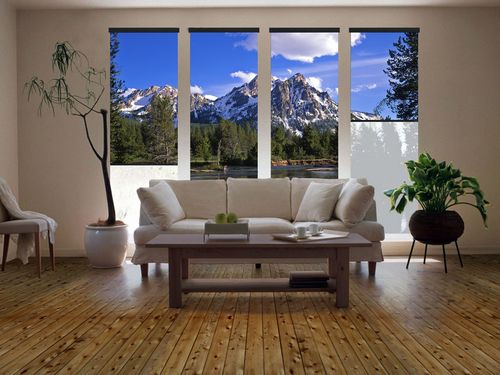 рулонные шторы на окна с фотопечатью