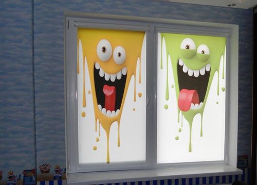 Детские рулонные шторы