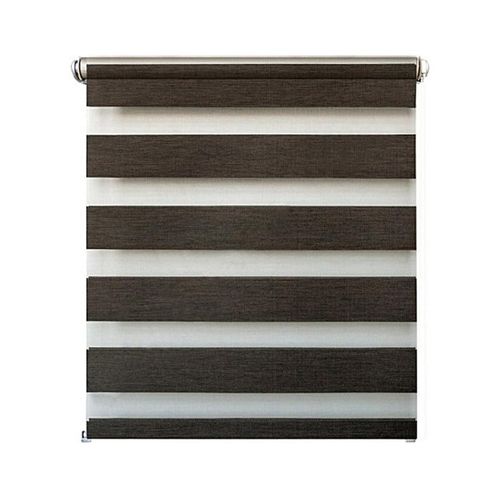 Рулонные шторы Уют день-ночь Канзас, Фрост плотные двусоставные