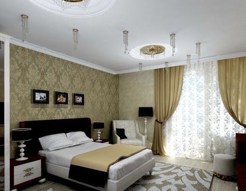 Шторы в бежевых тонах для зала, спальни и гостиной