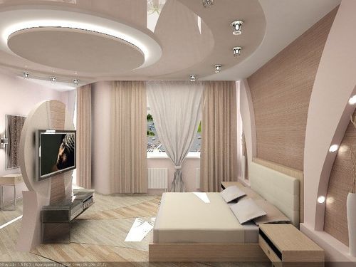 Шторы в бежевых тонах