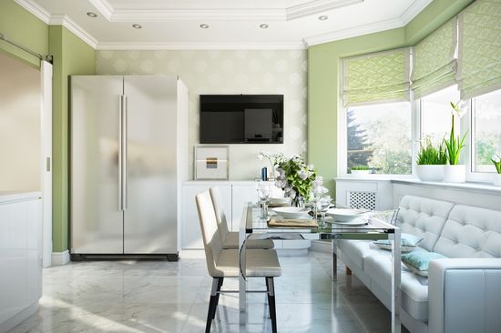 Шторы для белой кухни