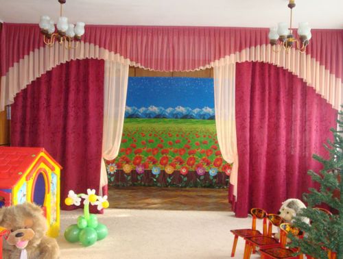 Шторы для детского сада