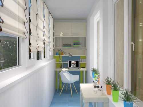 Шторы на балконе