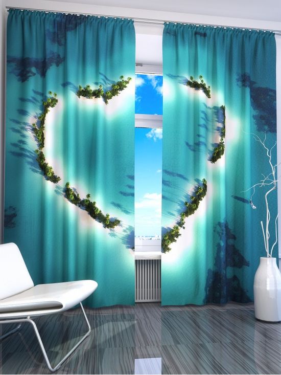 Модные кухонные шторы