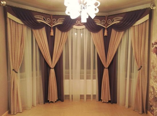 Шторы с ламбрекенами