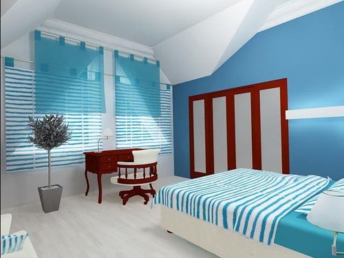 Шторы в морском стиле