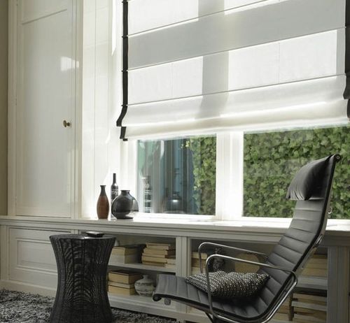 Виды штор на пластиковые окна - рулонные и обычные